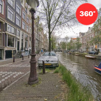 Interaktívna panoráma Amsterdam (Holandsko)
